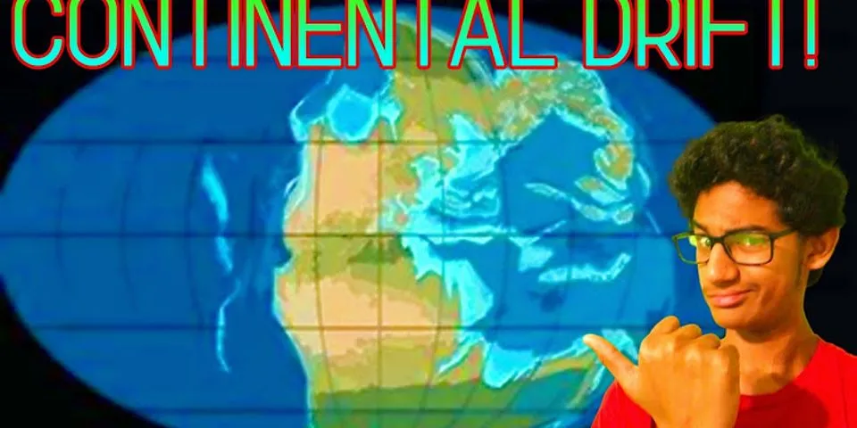 Sebutkan 3 fakta yang membuktikan teori continental drift !