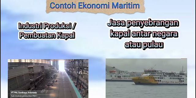 Sebutkan 3 upaya pengembangan ekonomi maritim Indonesia