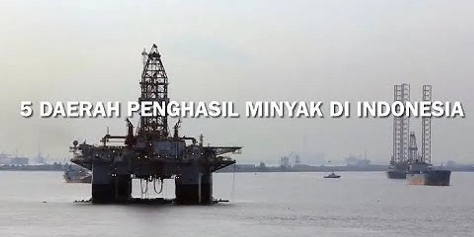 Sebutkan 4 daerah penghasil minyak bumi di pulau Jawa