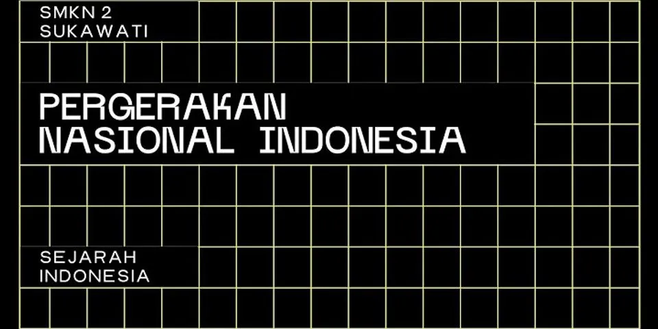 Sebutkan 4 (empat) organisasi awal pergerakan nasional indonesia!