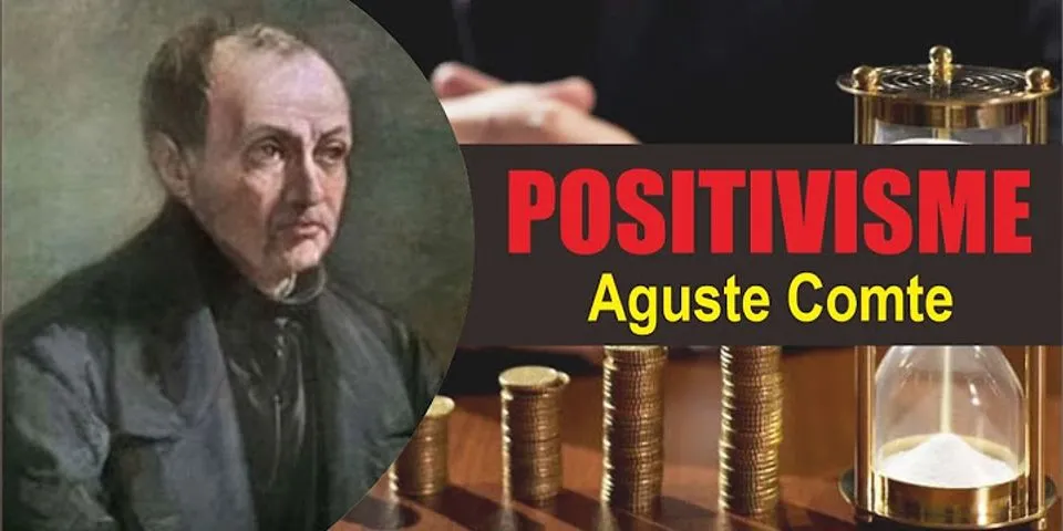 Sebutkan 4 pemikiran Auguste Comte yang dijadikan dasar pemikiran sosiologi