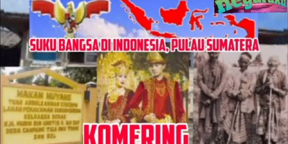 Sebutkan 5 nama suku yang ada di daerah pulau Sumatera