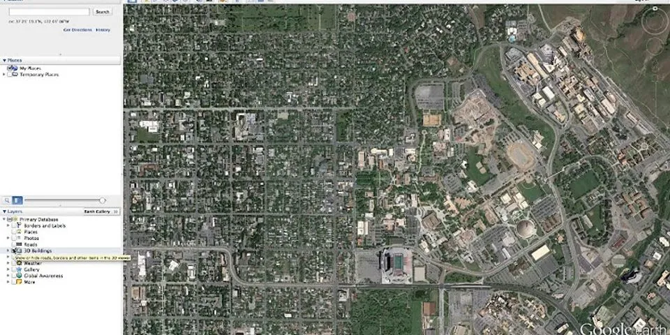 Sebutkan beberapa tools fasilitas yang ada pada Google Earth