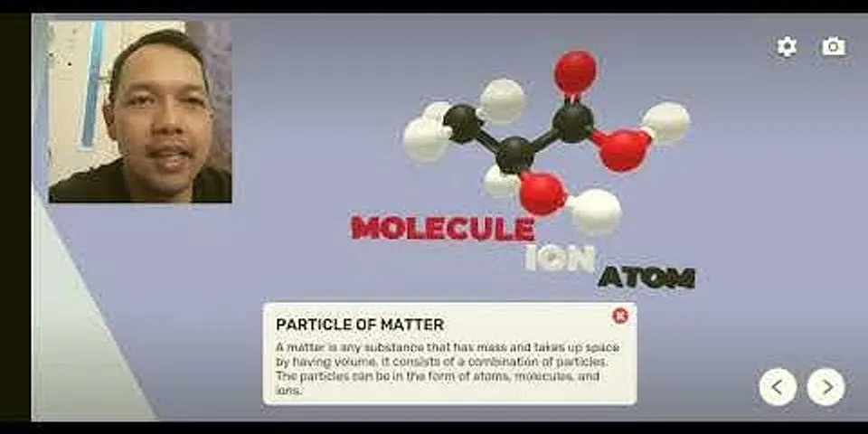 Sebutkan masing masing tiga contoh dari atom ion dan molekul