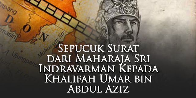 Setelah mendapat surat balasan dari khalifah Bani Umayyah Maharaja Sriwijaya masuk ke agama