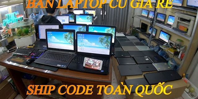 Shop bán laptop cũ