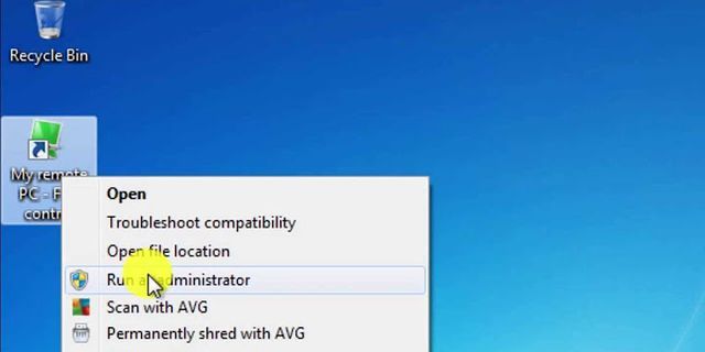 Shortcut for Remote Desktop