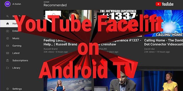 Shuffle youtube playlist Android TV