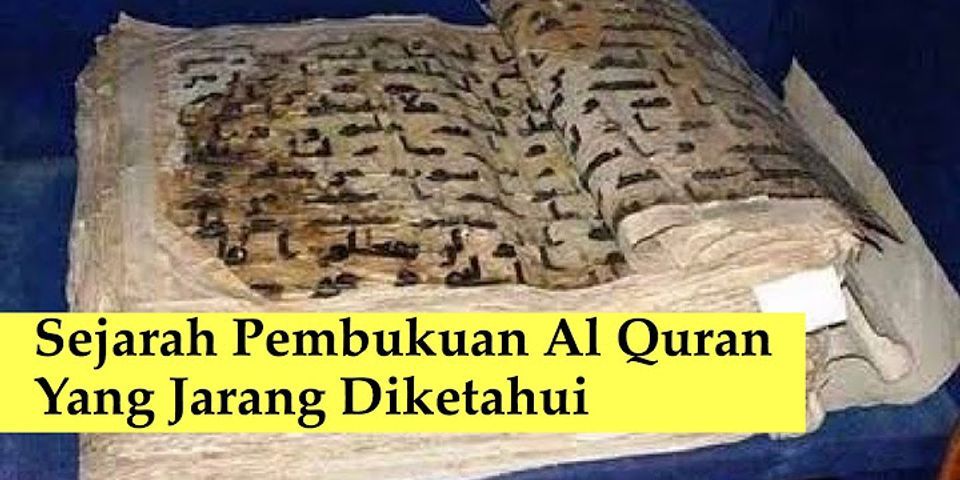 Siapa orang yang pertama kali mengusulkan agar Alquran dibukukan pada masa khalifah Siapa dan apa yang melatarbelakangi usul tersebut?