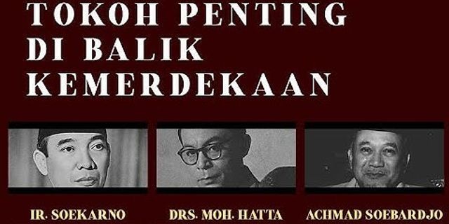 Siapa tokoh yang berperan dalam peristiwa proklamasi kemerdekaan dan proses terbentuknya Negara Kesatuan Republik Indonesia?