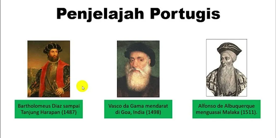 Siapakah pemimpin bangsa Portugis dalam perjalanan ke Indonesia