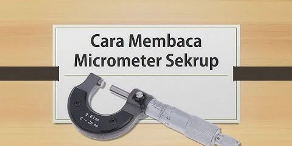 Skala yang berputar pada alat ukur mikrometer disebut