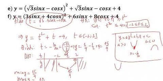 Số giá trị nguyên của m để phương trình 3sinx - 4cosx = m có nghiệm là