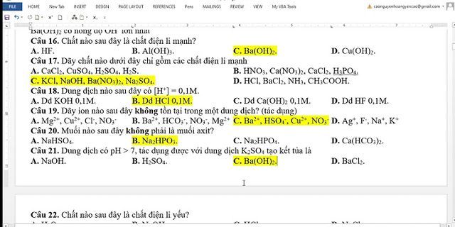 Số phản ứng có phương trình ion rút gọn h+ + oh-