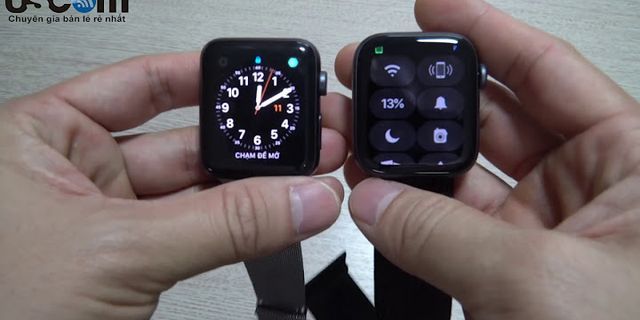 So sánh apple watch 1 và 3