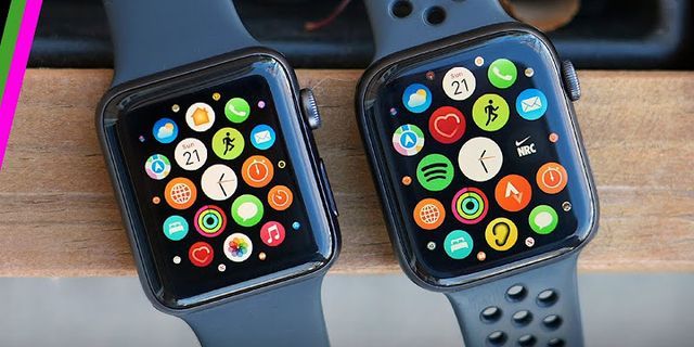 So sánh Apple Watch 3 và 4 và 5