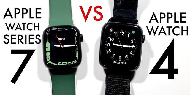 So sánh Apple Watch Series 4 và 6