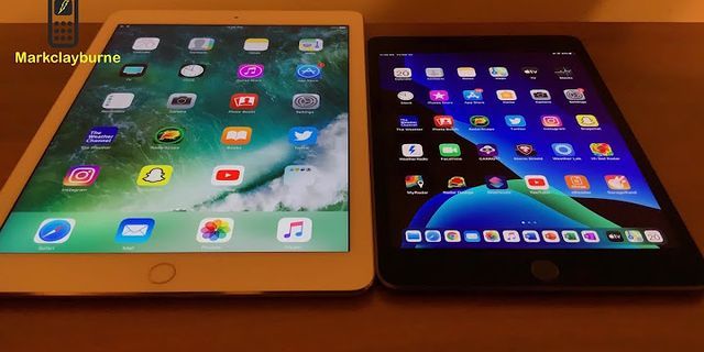 So sánh iPad mini 5 và iPad Air 2