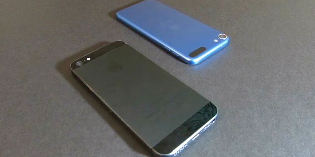So sánh iPod và iPhone