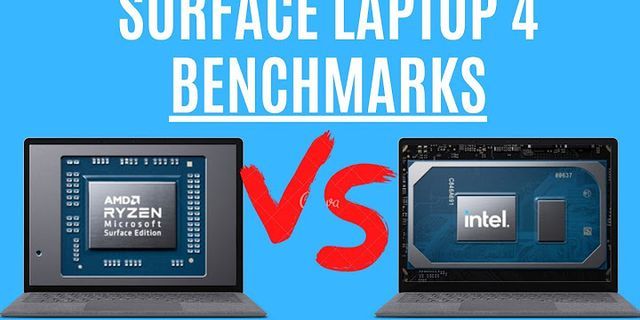 So sánh Ryzen 5 và Core i5 laptop