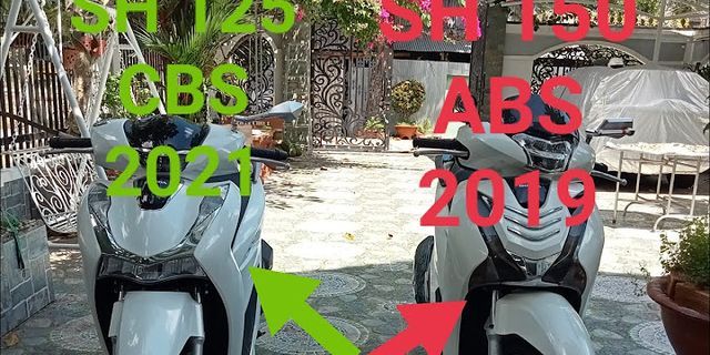 So sánh SH 125 ABS và SH 150 ABS