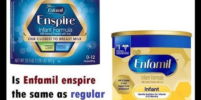 So sánh sữa Enspire và Enfagrow