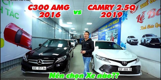 So sánh xe Mercedes và Camry