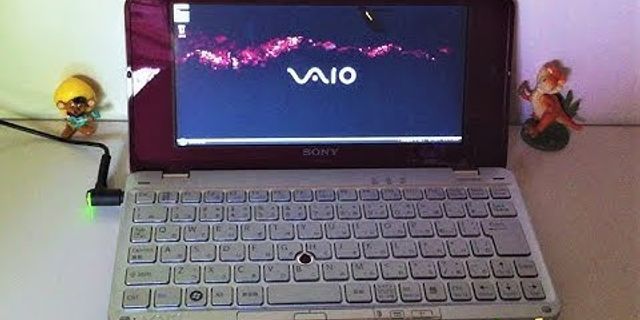 Sony VAIO laptop Japan