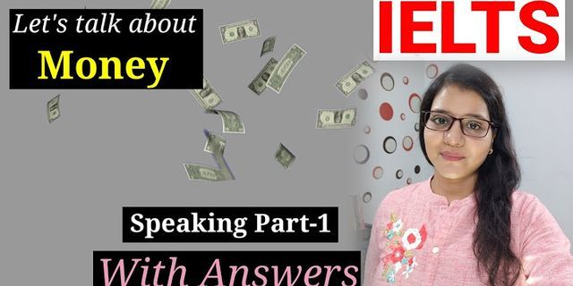Speech Topics about money