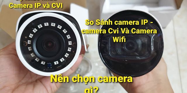 Sự khác nhau giữa mắt và Camera