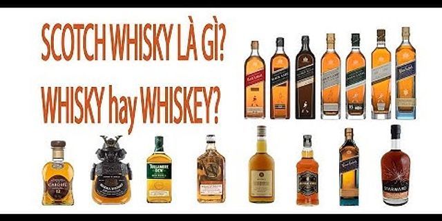 Sự khác nhau giữa rượu cognac và whisky