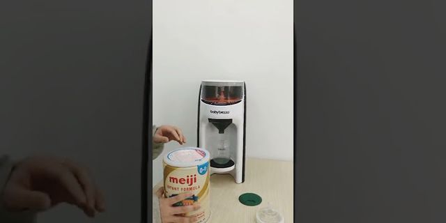 Sữa Meiji pha de được bao lâu