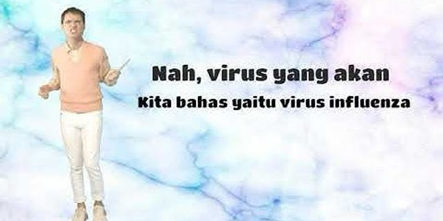 Sudah 2 hari Danu terserang virus influenza tindakan yang harus segera dilakukan oleh Danu adalah