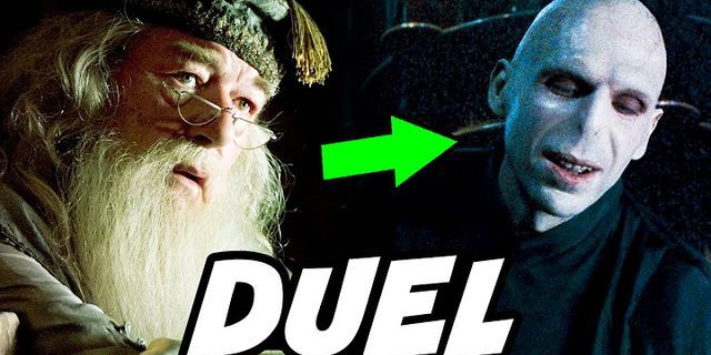 Tại sao Dumbledore không giết Voldemort
