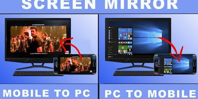 Tải Screen Mirroring cho laptop