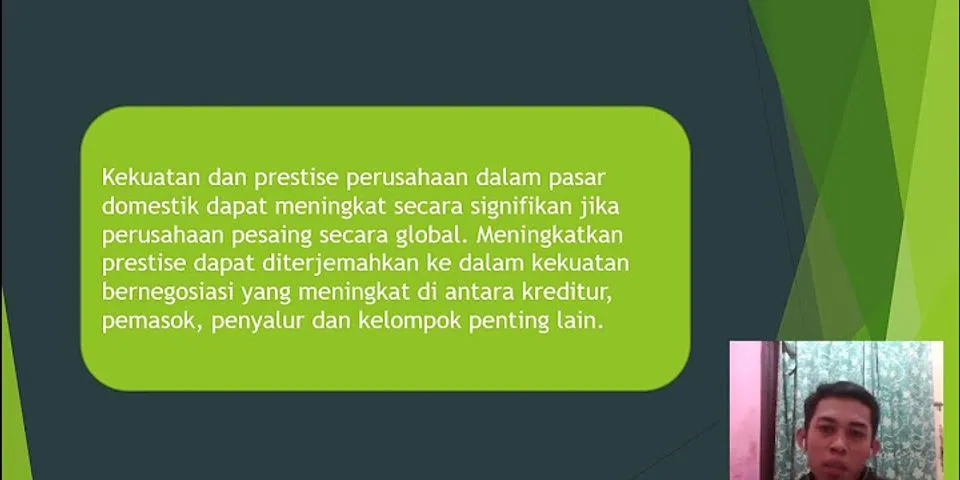 Tantangan apa yang dihadapi Indonesia dalam menghadapi pemasaran Global