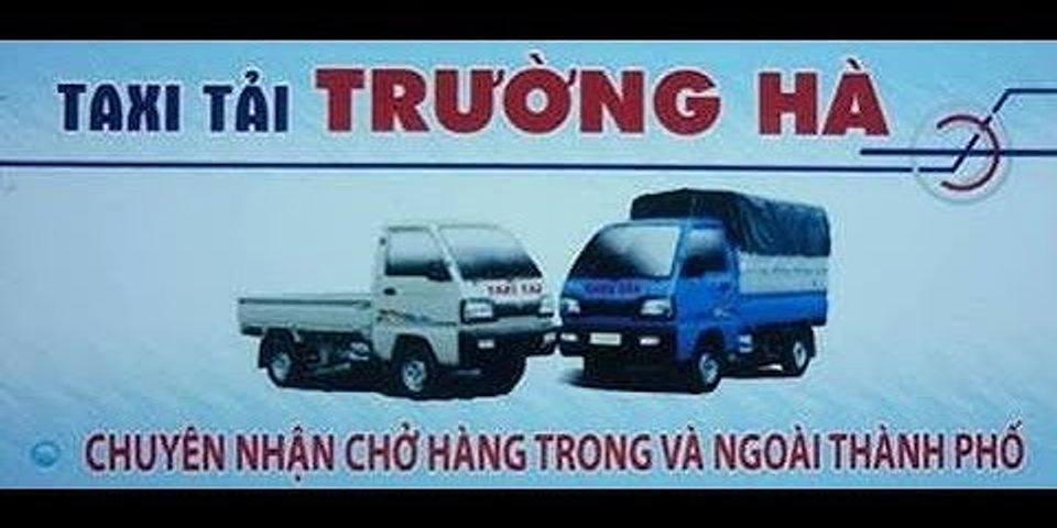 Taxi tải thuận thành chuyển nhà chống thấm trần nhà