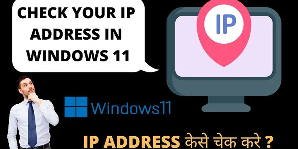 Teks perintah untuk memeriksa IP Address yang kita miliki di Windows adalah