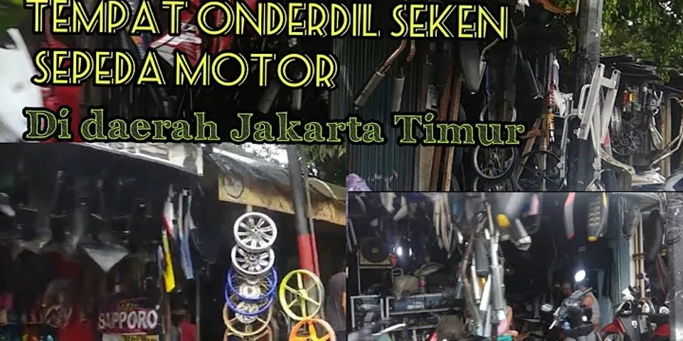 Tempat Jual beli barang bekas di Jakarta Timur
