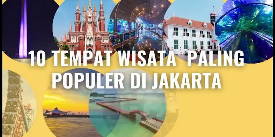 Tempat wisata di Jakarta yang murah dan instagramable