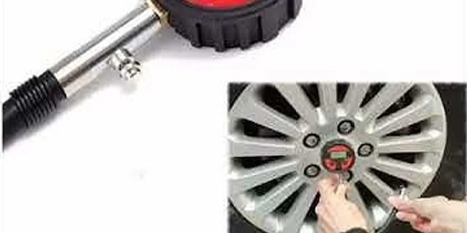 Tenaga yang digunakan untuk tyre pressure gauge adalah