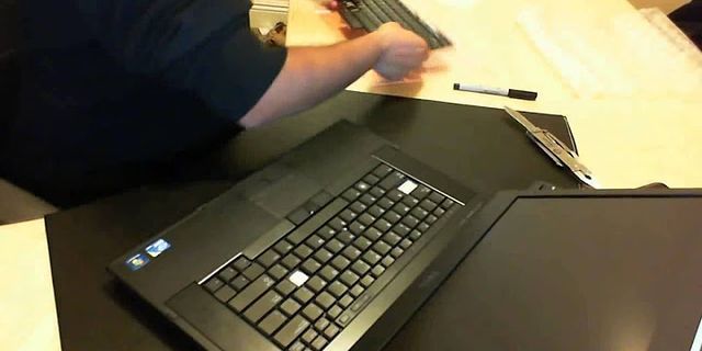 Thay bàn phím laptop Dell Hà Nội