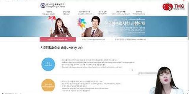Thi TOPIK tiếng Hàn online
