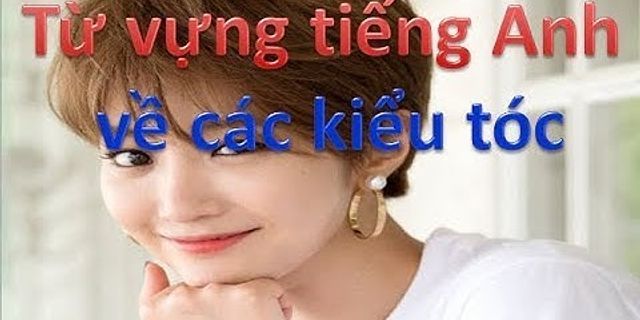 Thợ tóc tiếng Anh là gì