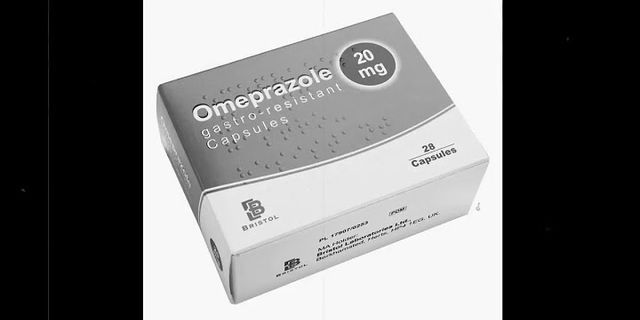 Thuốc chống trào ngược dạ dày Omeprazol
