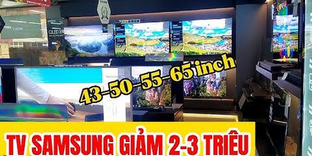 Tivi Samsung 50 inch điện máy XANH giá bao nhiêu