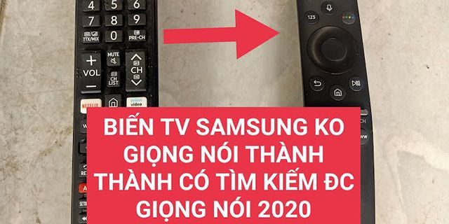 Tivi Samsung Điều khiển bằng giọng nói 2022