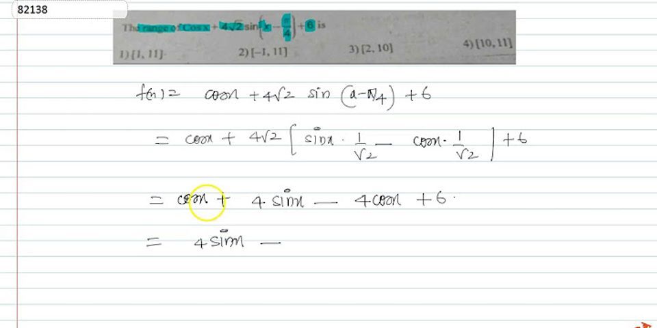Tổng các nghiệm của phương trình cos(x+pi/4)=1/2 trong khoảng (-pi pi)