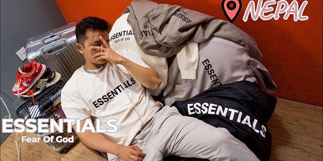 Top 10 Áo hoodie Essentials chính hãng tốt nhất 2022
