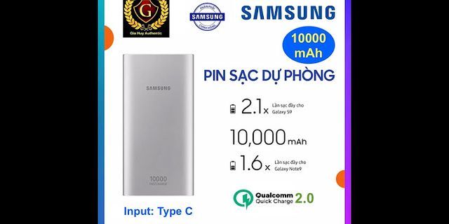 Top 12 Sạc dự phòng Samsung 10.000 Fast Charge tốt nhất 2022